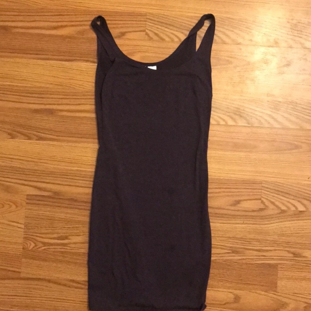 XS purple heather bodycon dress